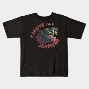 crying angry wolf Kids T-Shirt